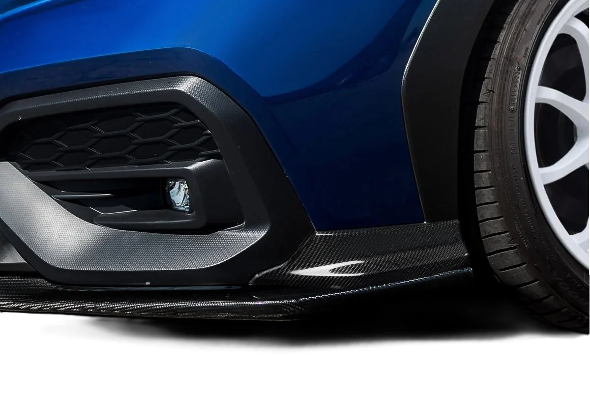 Subaru WRX (2022-2023) Carbon Fiber STI Look Front Spats - Image 6