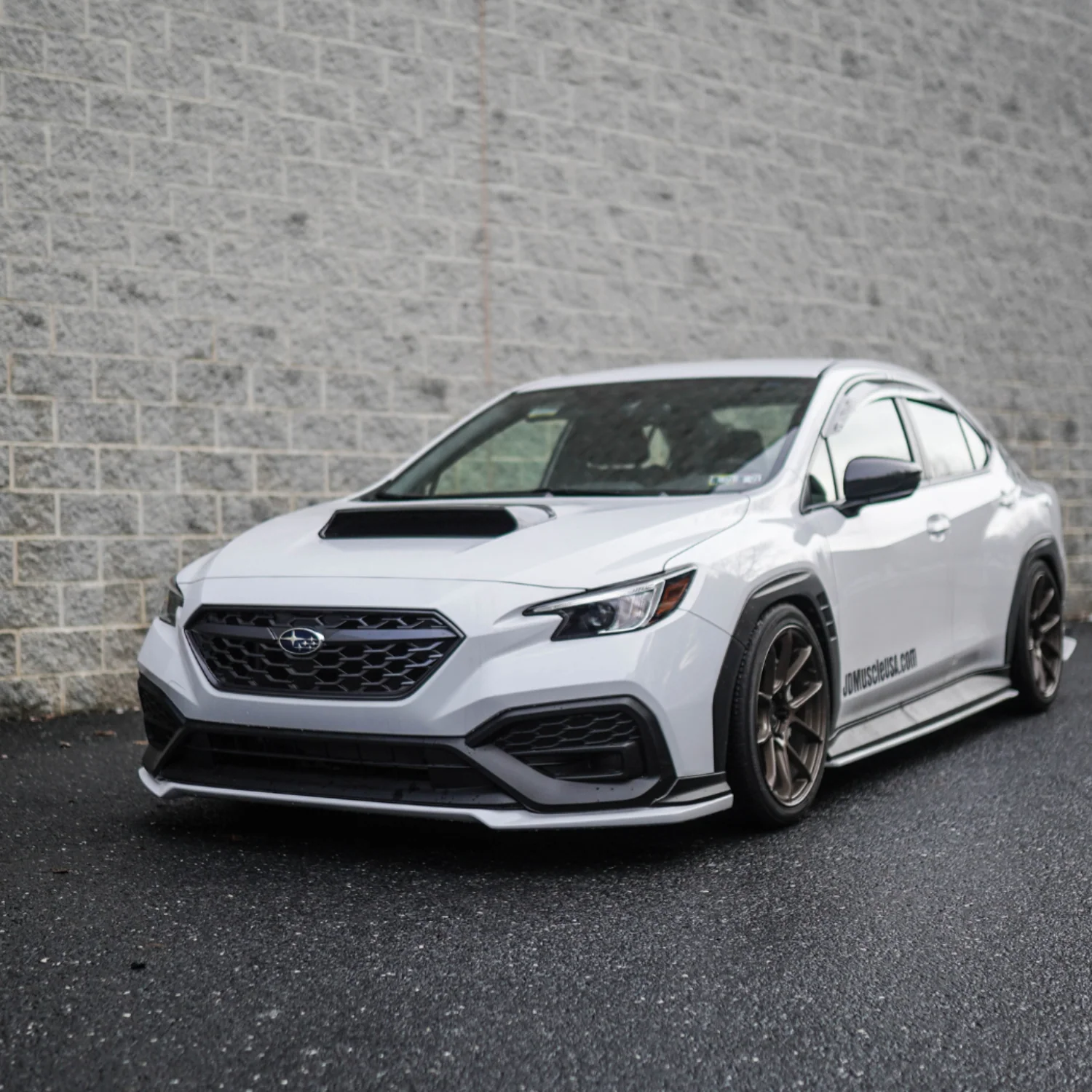 Subaru WRX (2022-2024) Carbon Fiber Hood Scoop (OE+/Bulge Style) - Image 7
