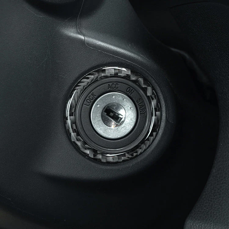 Subaru WRX (2022-2025) P&S Series Carbon Fiber Ignition Keyhole Frame Cover - Image 4