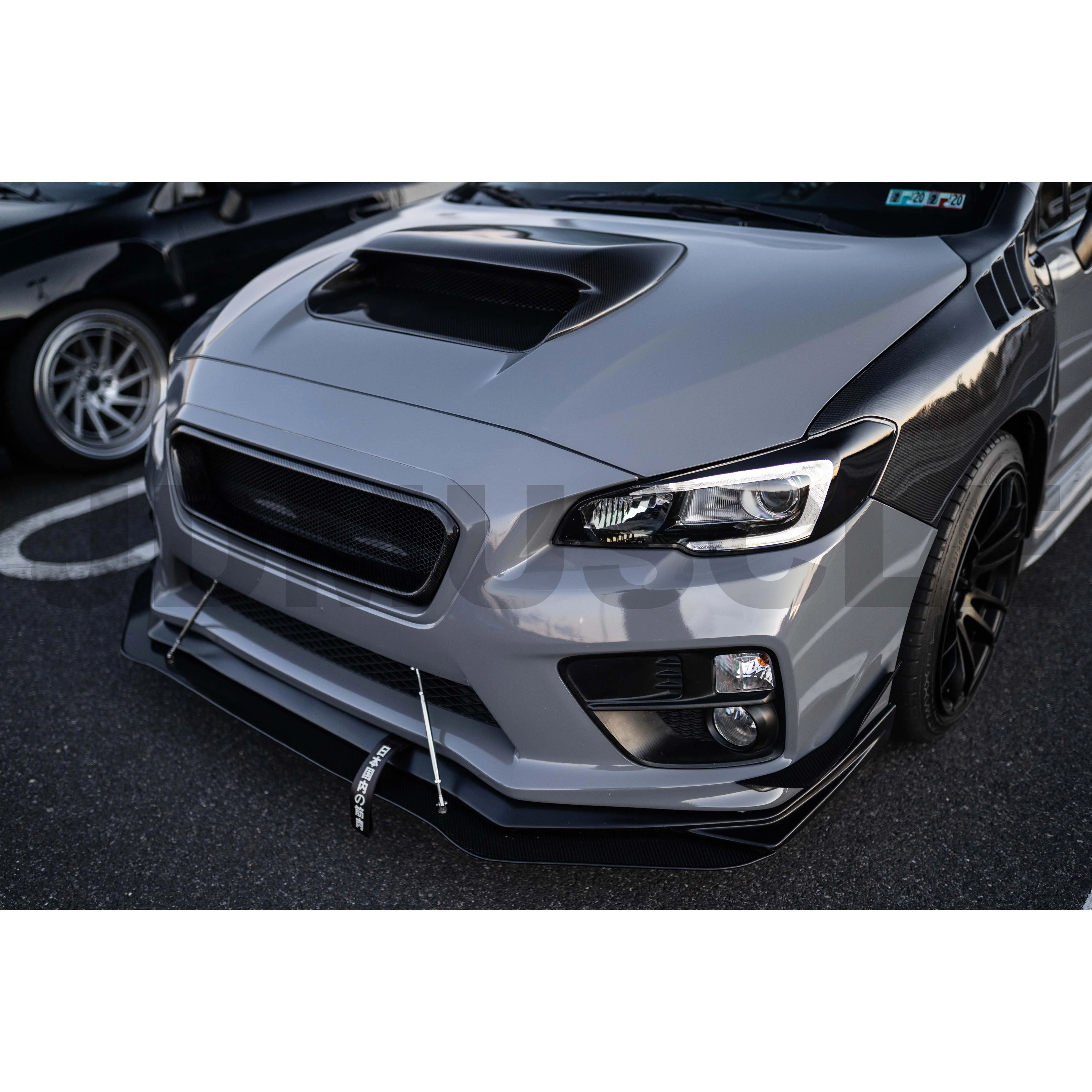 Subaru WRX STI (2015-2017) Carbon Fiber Grille V2.5 - Image 3