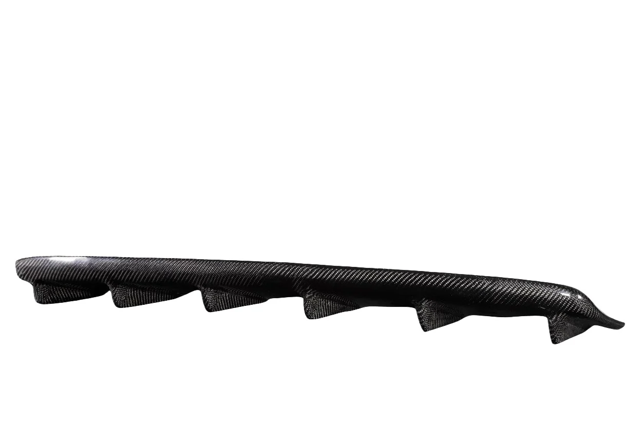 Subaru WRX STI (2015-2021) Carbon Fiber C Speed Style Rear Diffuser - Image 2