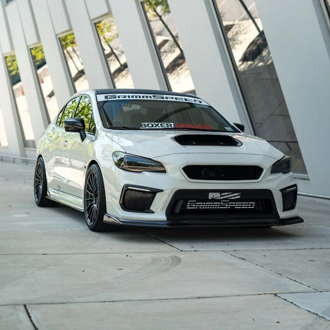Subaru WRX STI (2015-2021) Carbon Fiber Hood Scoop V1 - Image 6