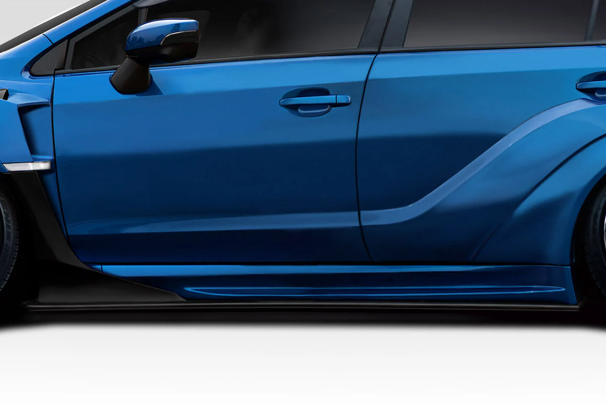 Subaru WRX STI (2015-2021) VRS Wide Body Side Side Skirt Rocker Panels - Image 11