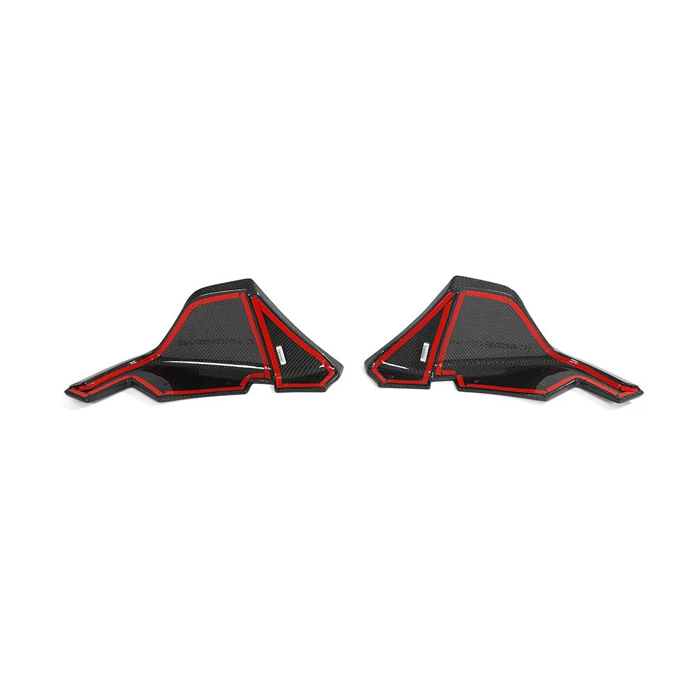 Toyota Supra A90 Carbon Fiber Rear Bumper Splitter - Image 4