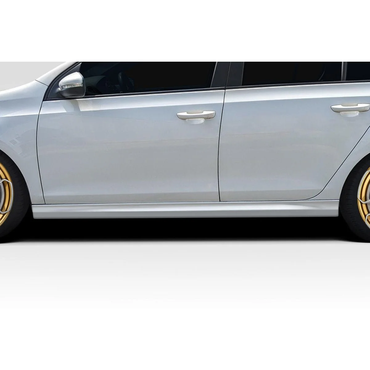 Volkswagen Golf GTi (2010-2014) R400 Look Side Skirt Rocker Panels - Image 5